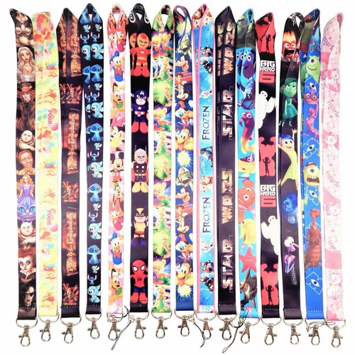 Disney and various lanyards - and,