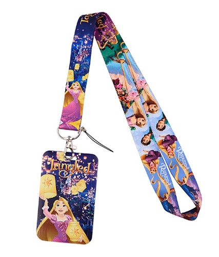 Tangled design lanyard id - design, w/